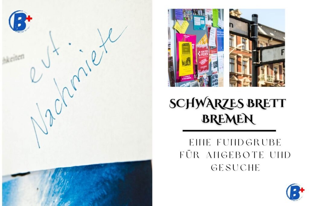 Elegantes Bremen Schwarzes Brett Fotosnull