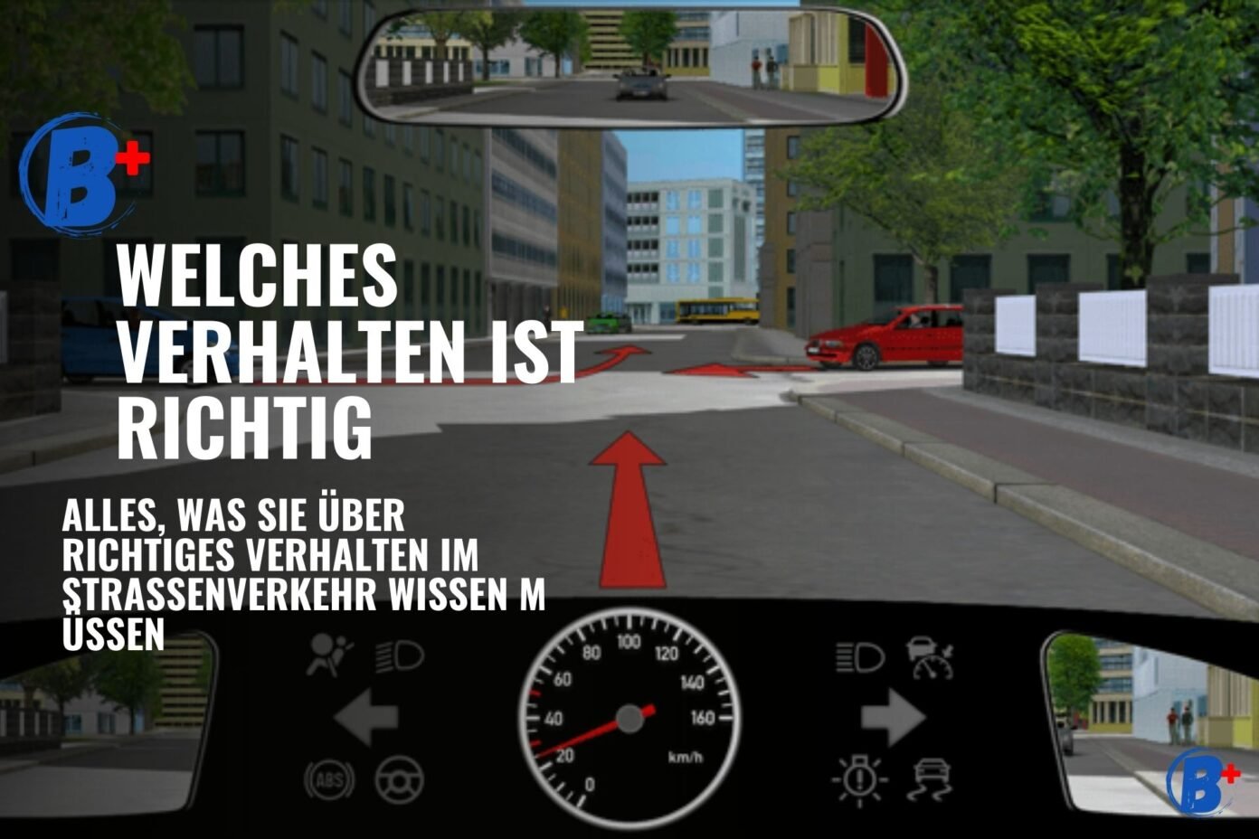 Welches Verhalten Ist Richtig? Abbiegen An Der Kreuzung Führerschein Tipps