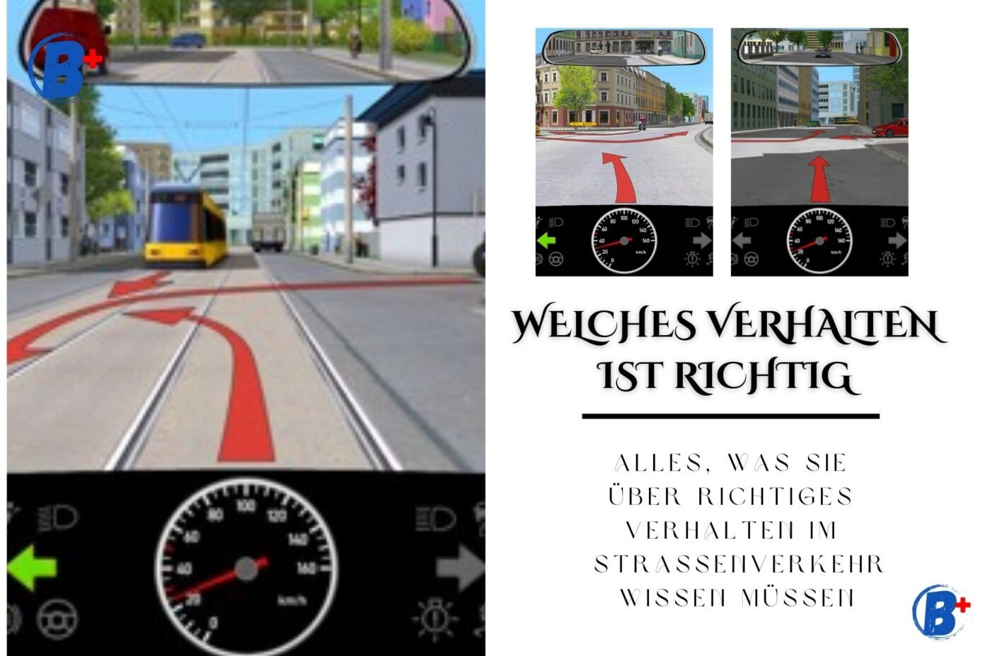 was ist in dieser situation richtig an der nächsten kreuzung