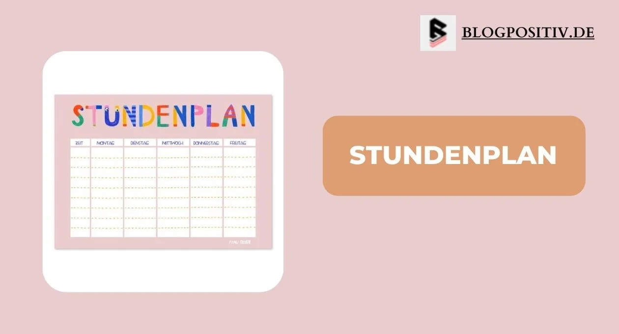 Stundenplan