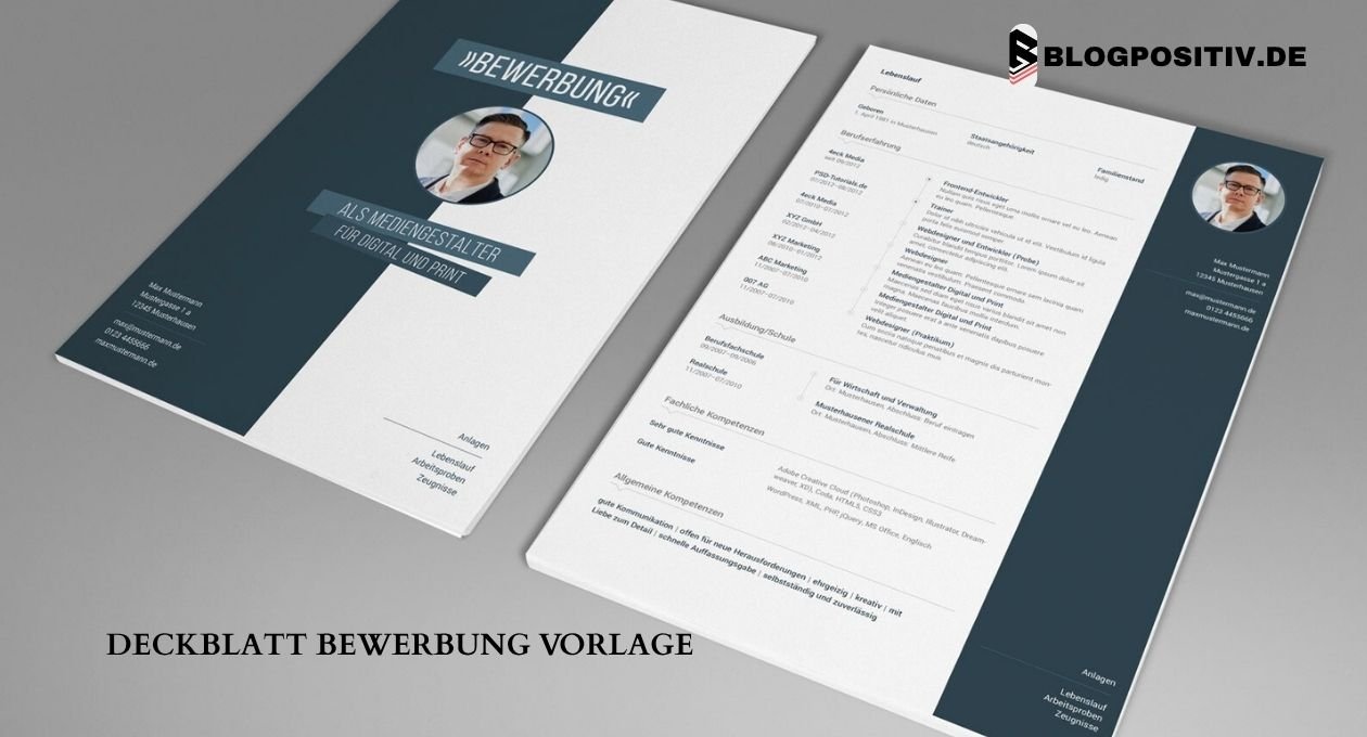 Deckblatt Bewerbung Vorlage